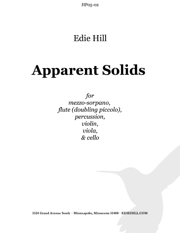 Apparent Solids